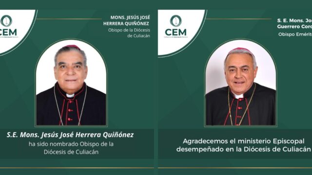 Nuevo Obispo de Culiacan
