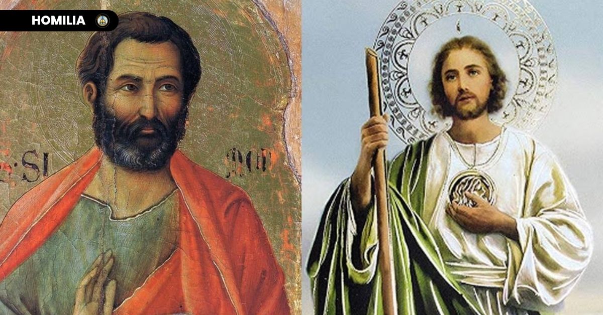 SÁBADO - SEMANA XXIX DEL TIEMPO ORDINARIO - Fiesta de los santos Simón y Judas, Apóstoles