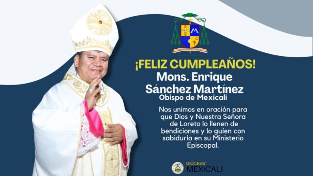 cumpleaños de mons sanches Martinez